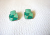 Retro Aqua Green Earrings 42520