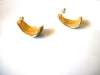 Retro Sage Gold Earrings 42520