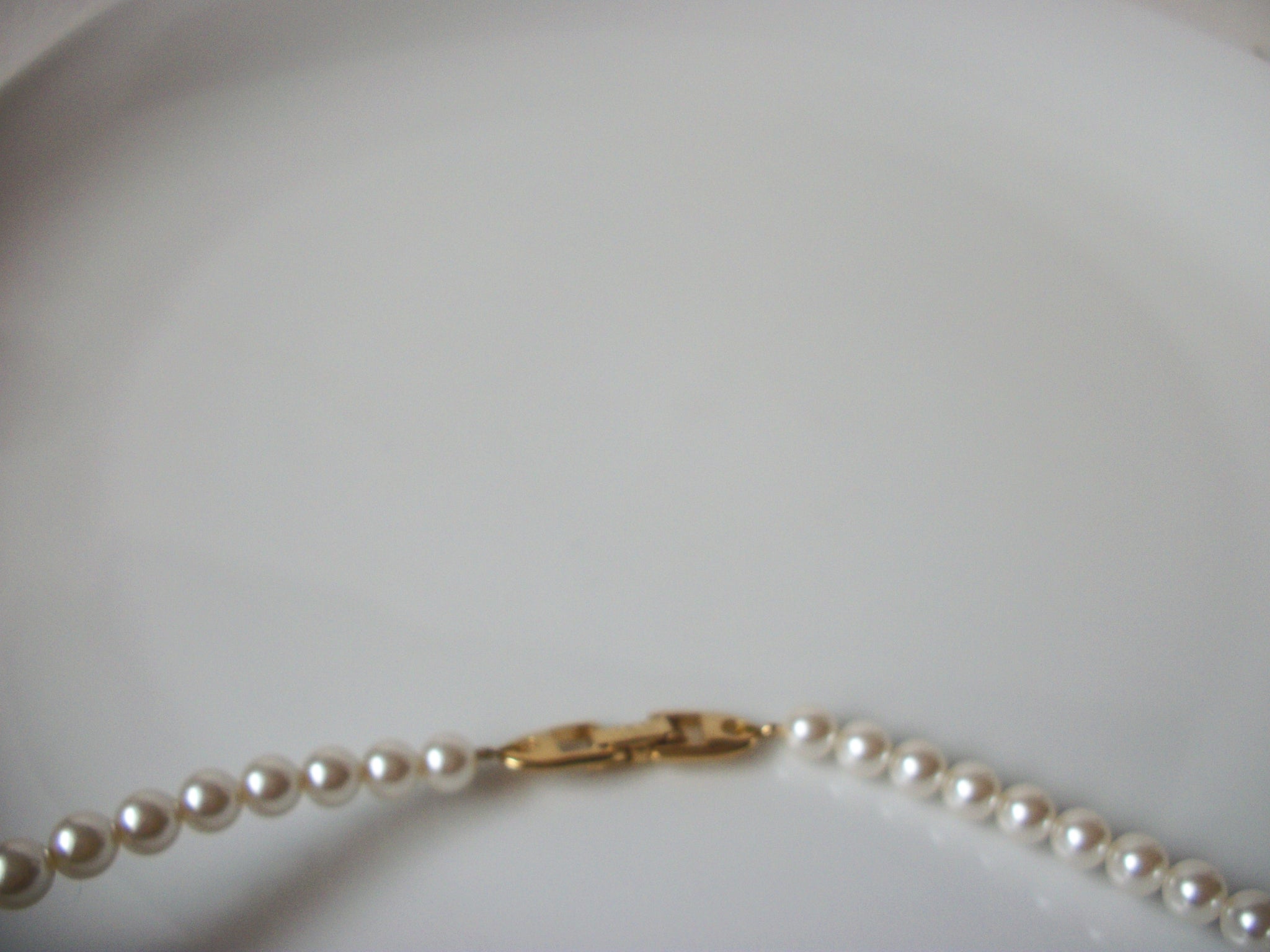 NAPIER Glass Pearl Necklace 82117