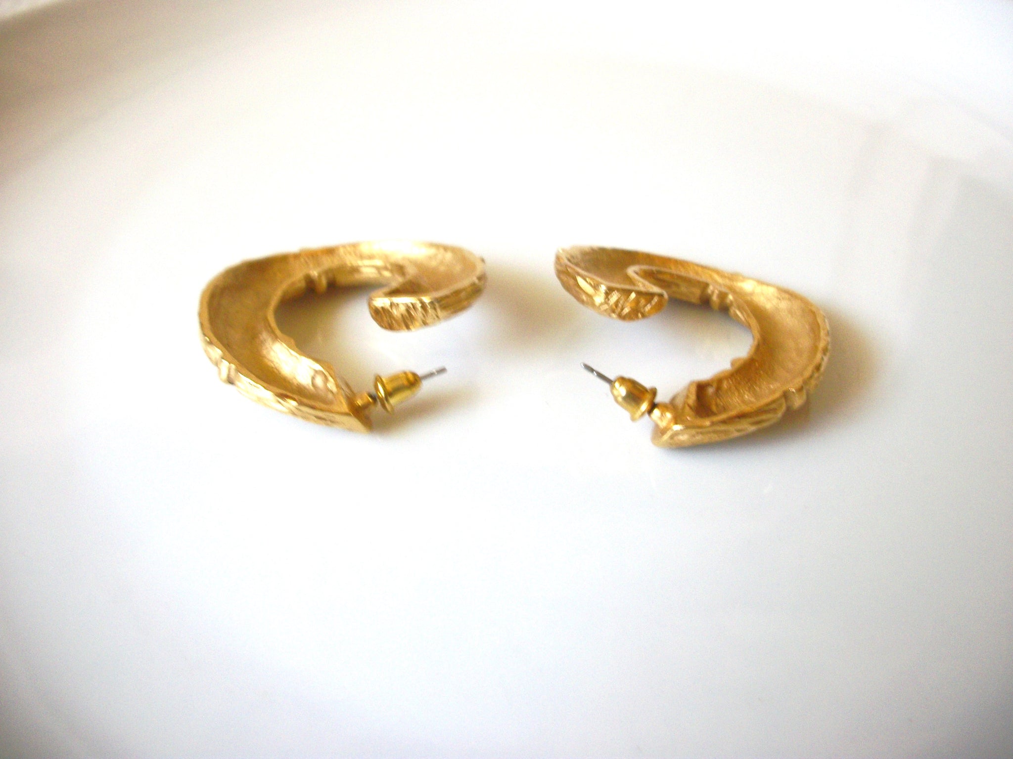 Vintage Brutalism Earrings 42520