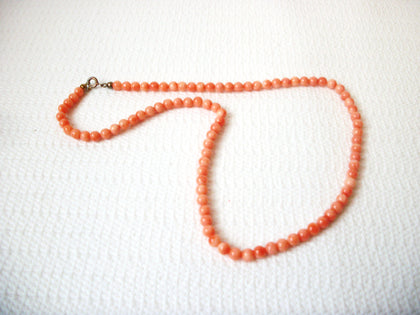 Vintage 50s Small Beadded Glass Necklace 72116D