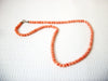 Vintage 50s Small Beadded Glass Necklace 72116D