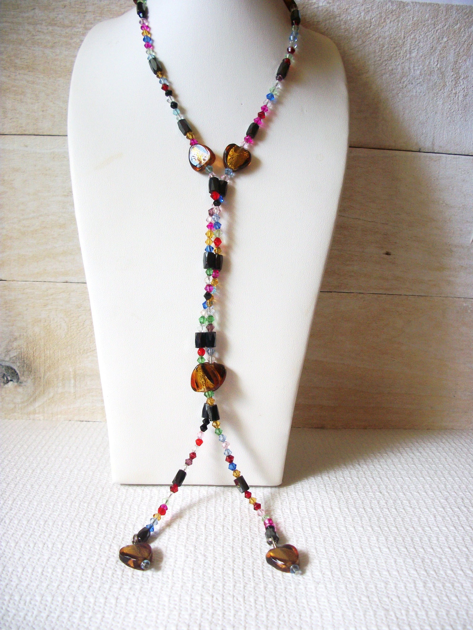Colorful Magnetic Glass Necklace 42420