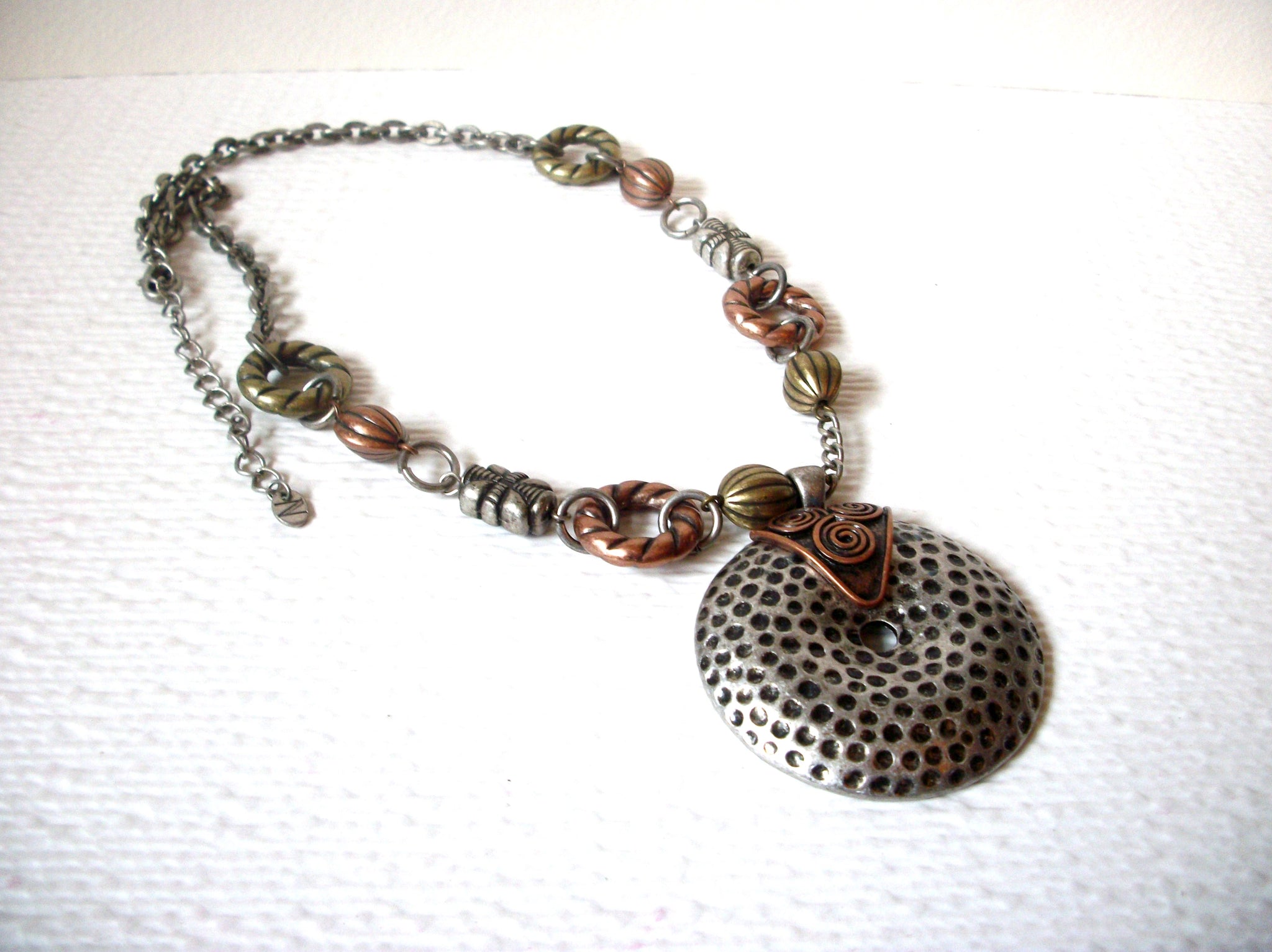 Vintage Designer Rustic Necklace 111220