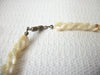 Vintage 70s Carnelian Agate Lucite Necklace 70616
