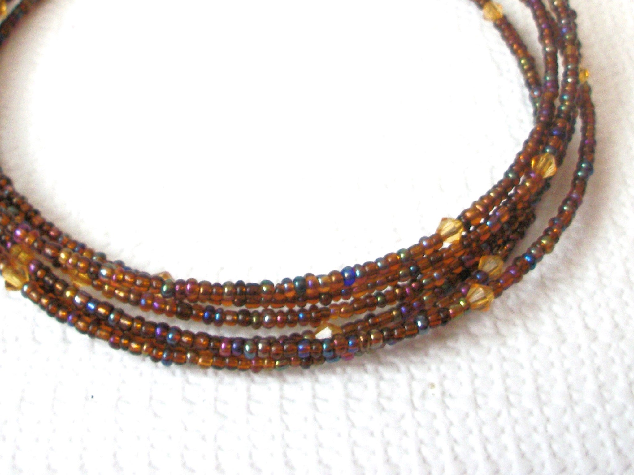 Bohemian Glass Choker Necklace 70616