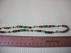 Vintage Southwestern Glass Stones Necklace 70616