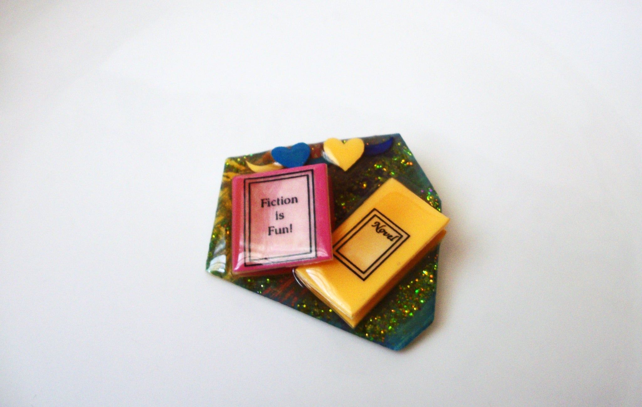 Lucinda Designs By Lucinda Book Pins Brooch 113016