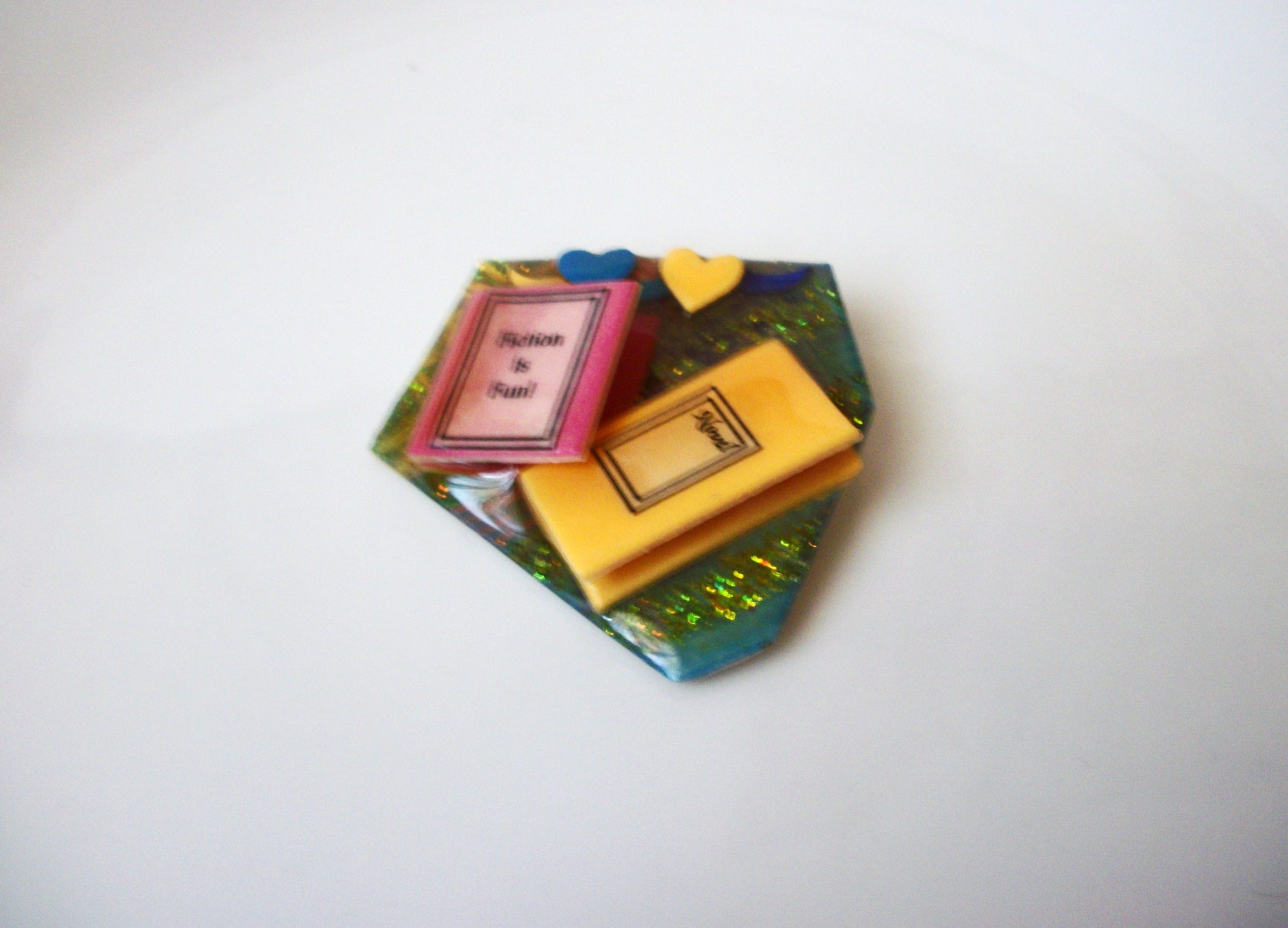 Lucinda Designs By Lucinda Book Pins Brooch 113016