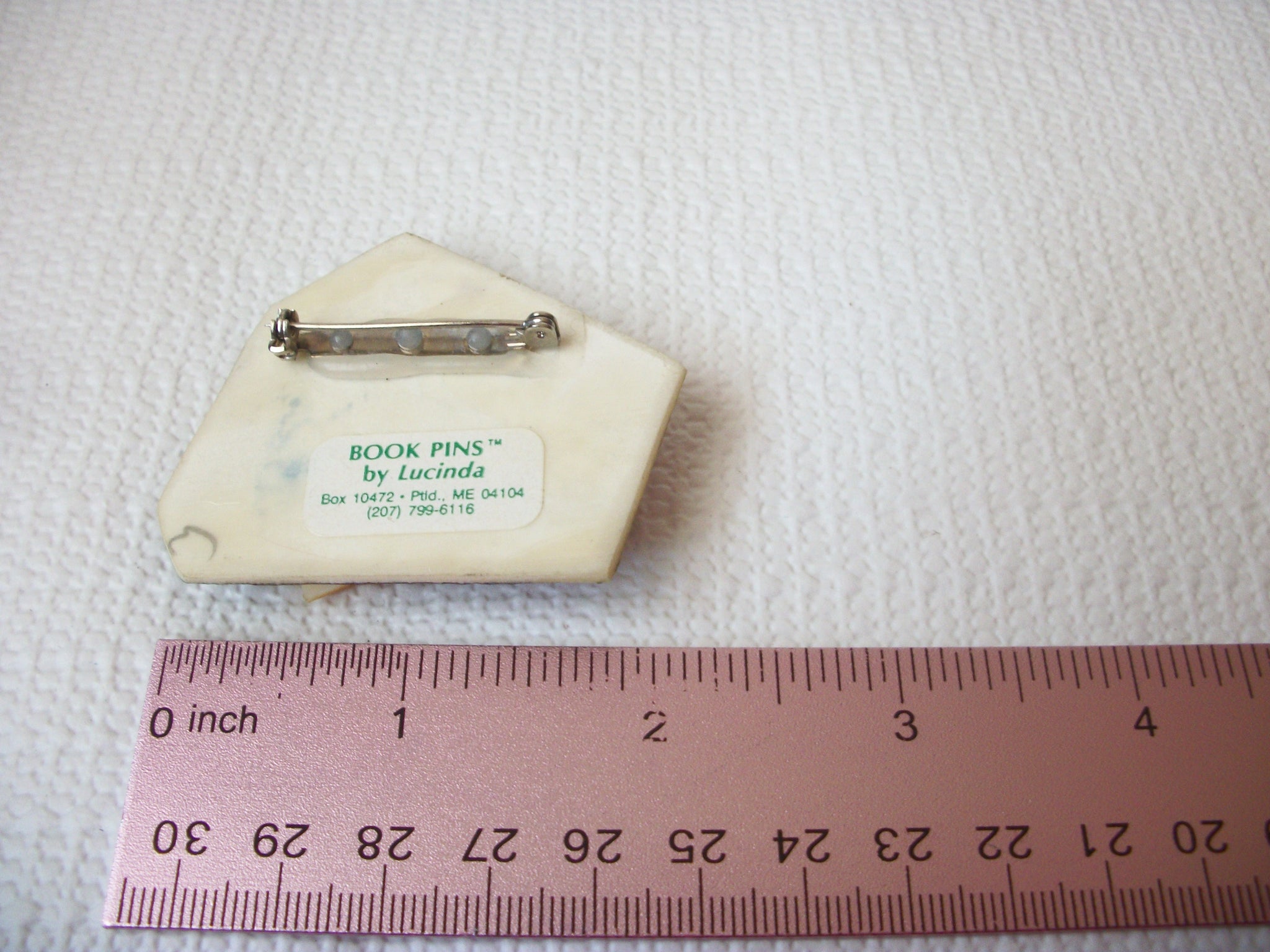 Lucinda Designs By Lucinda Book Pins Brooch 113016