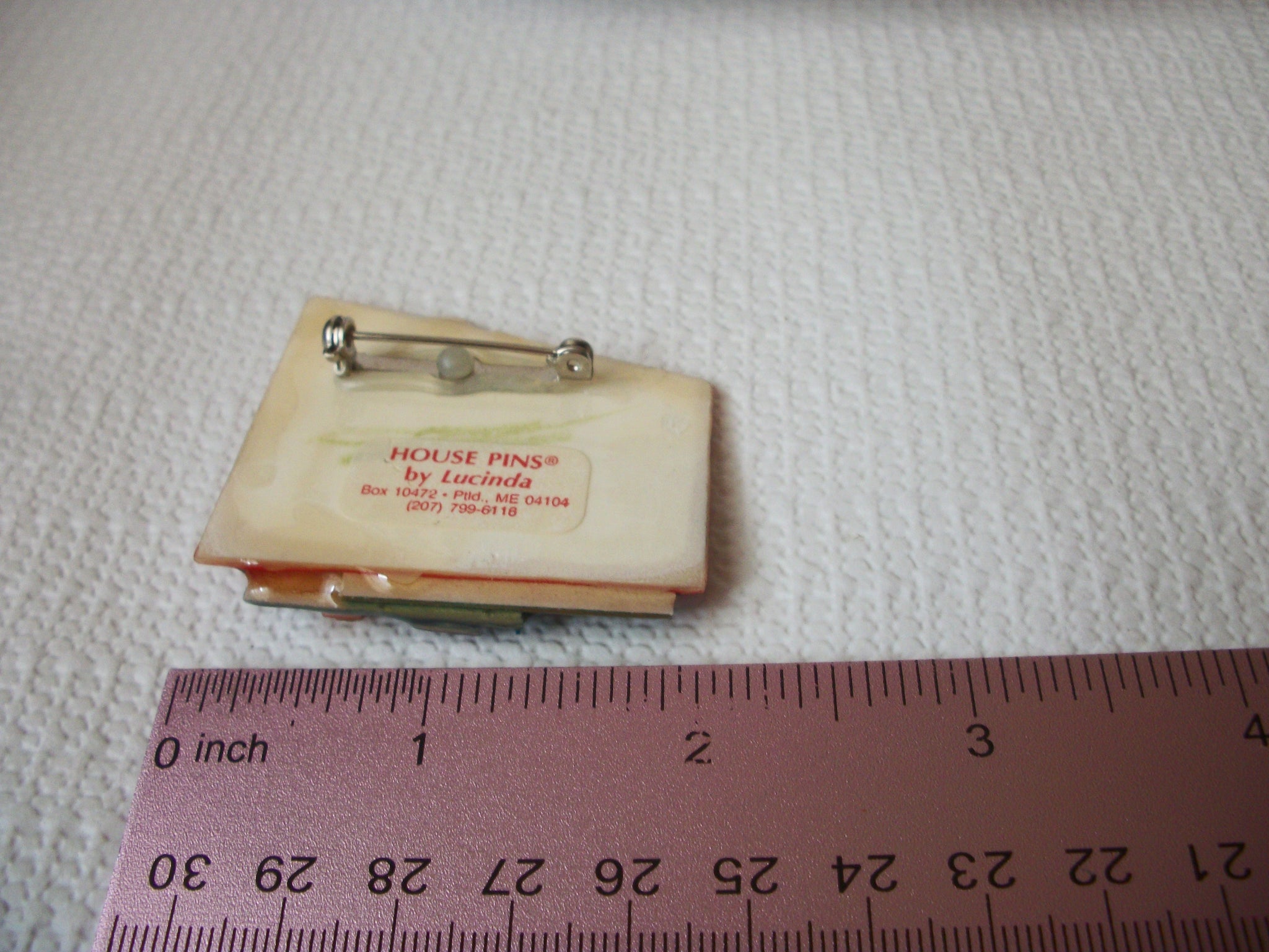 Vintage Bold LUCINDA Pins, House Pins By Lucinda Pins Brooch 113016