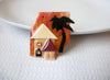 Vintage LUCINDA Pins, House Pins By Lucinda Tropical Nights Pins Brooch 113016