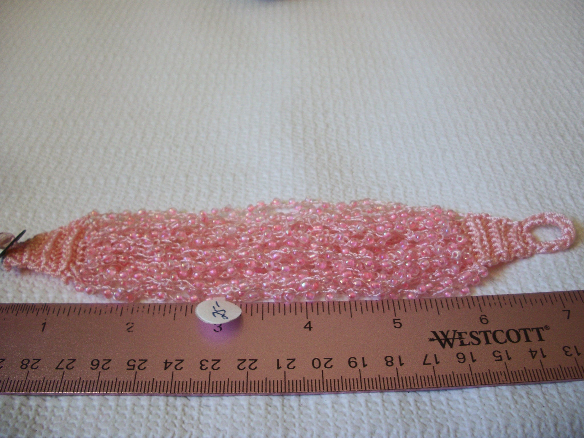 Vintage Pink Hand Crafted Bracelet 42920