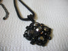 CYPRESS Black Rhinestones Necklace 43020