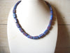 Vintage Pottery Glass Necklace 50120