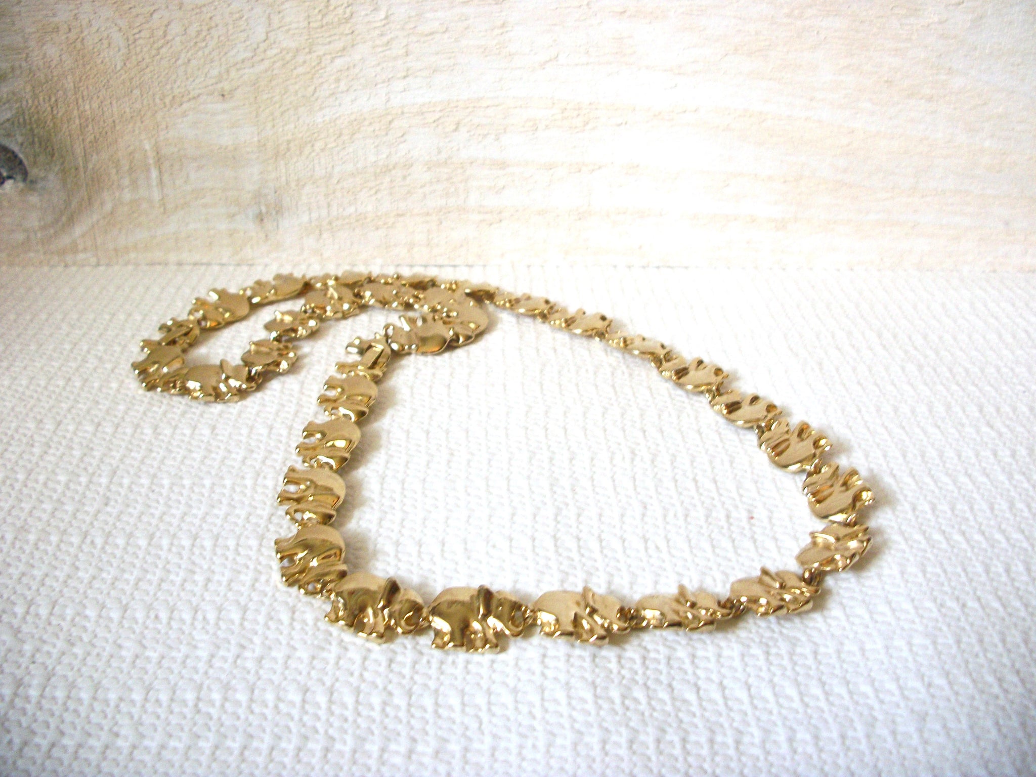 Retro Elephant Necklace 50320