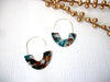 Tortoise Shell Azure Earrings 71116