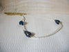 Vintage Foil Glass Necklace 50420