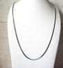 Retro Thin Silver Tone Chain Necklace 50520