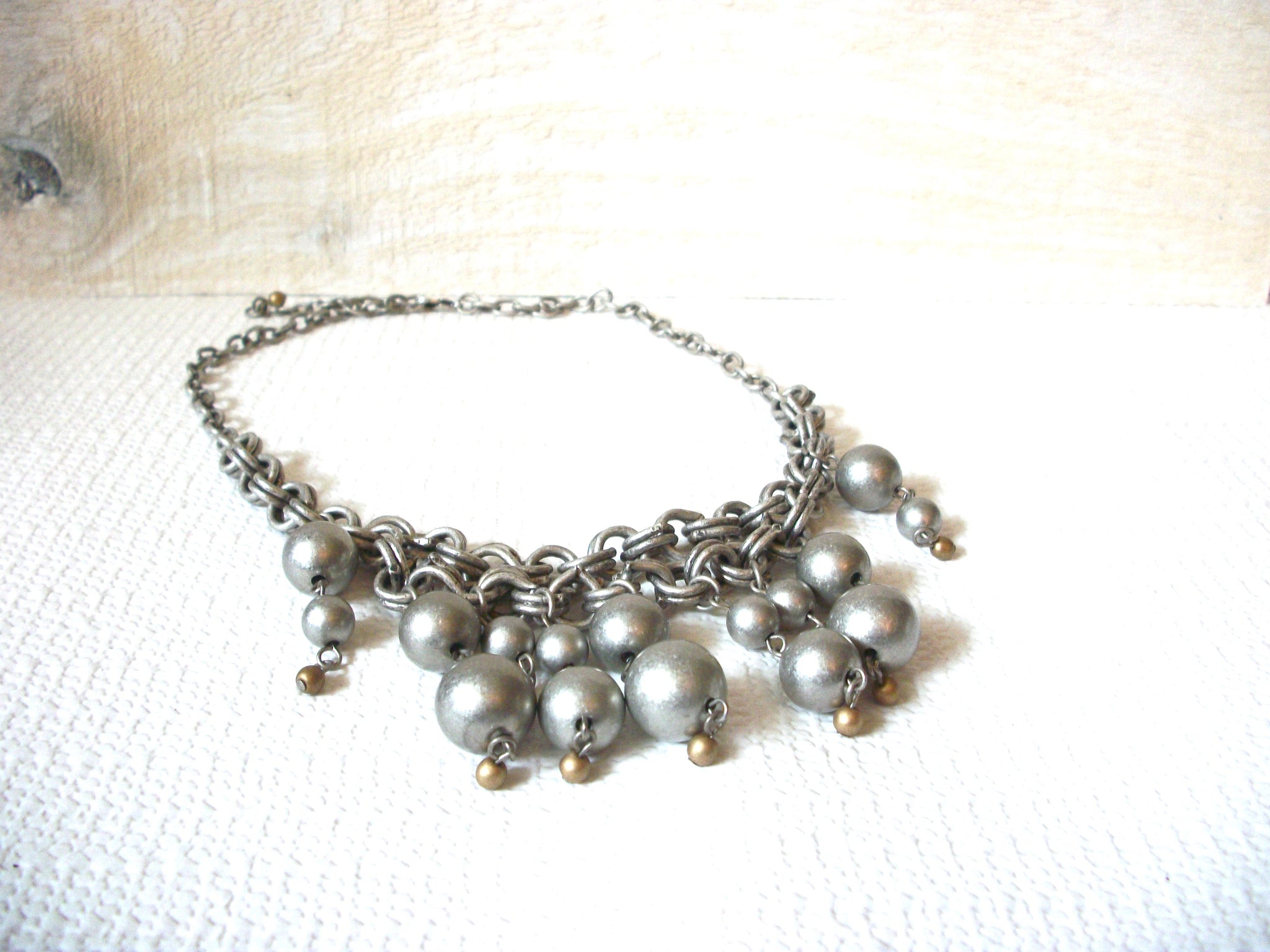 Retro Dangling Beads Necklace 50420