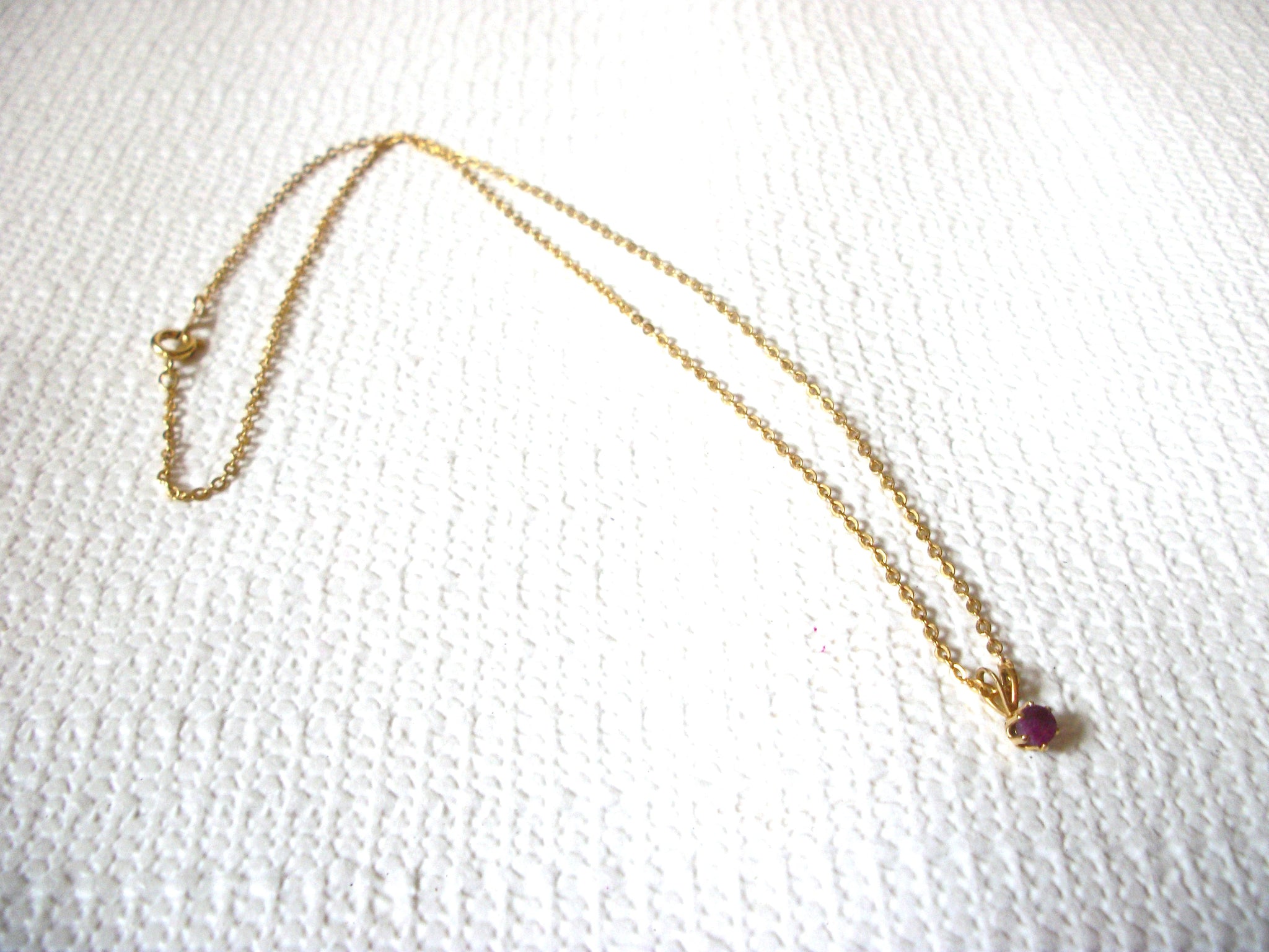 Vintage Dainty Rhinestone Necklace 50520