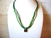 Vintage LIA Glass Necklace 50720