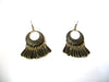Vintage Brass Dangle Earrings 111520