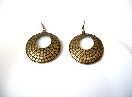 Vintage Brass Dangle Earrings 111520