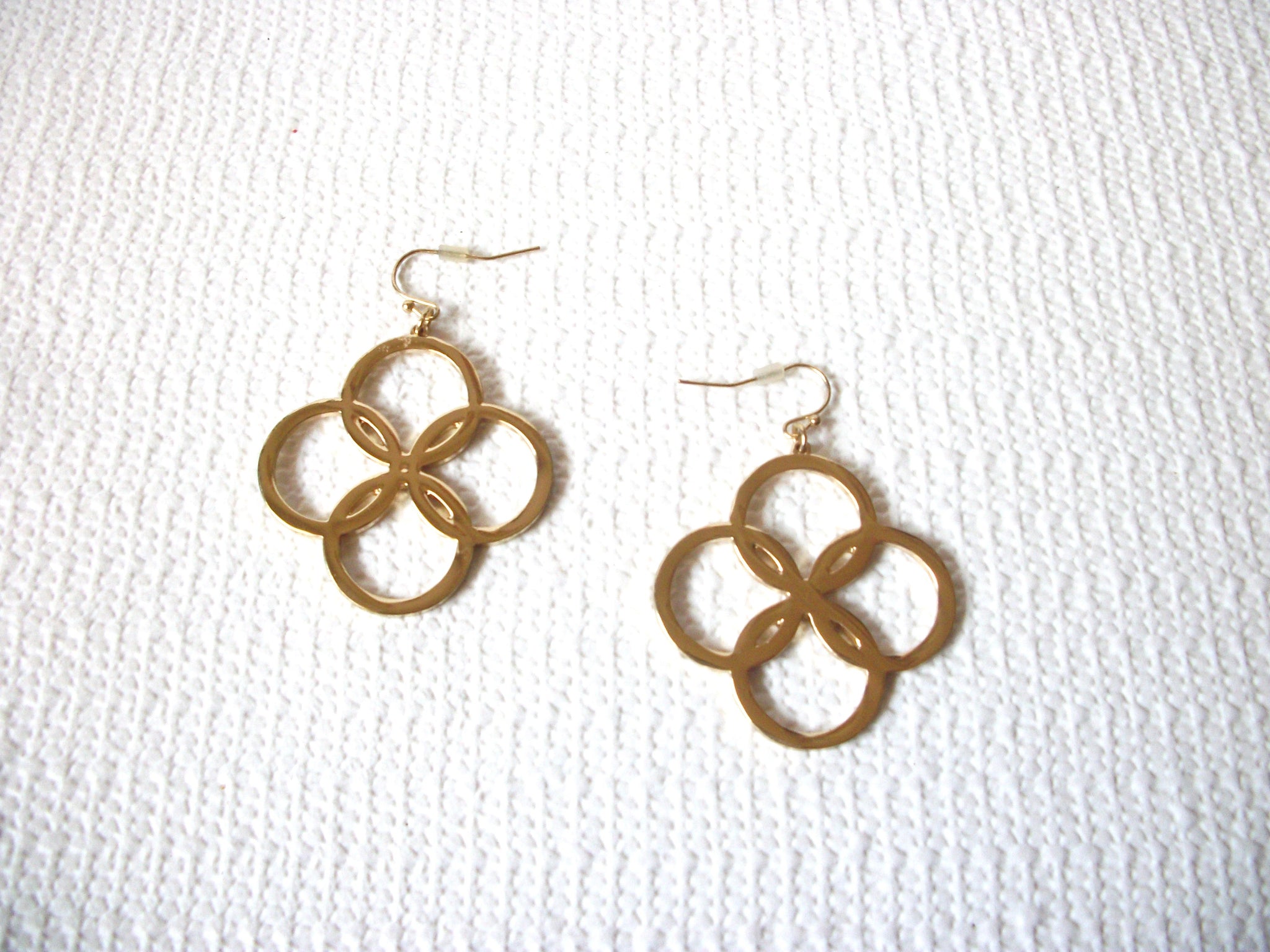 Bohemian Dangle Earrings Gold toned 71416