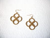 Bohemian Dangle Earrings Gold toned 71416