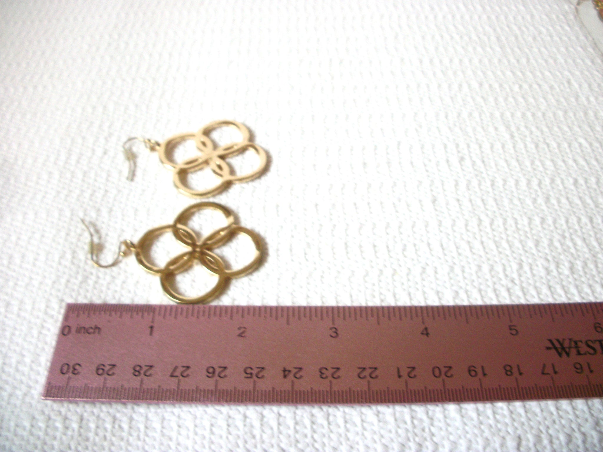 Bohemian Dangle Earrings Gold toned 71416