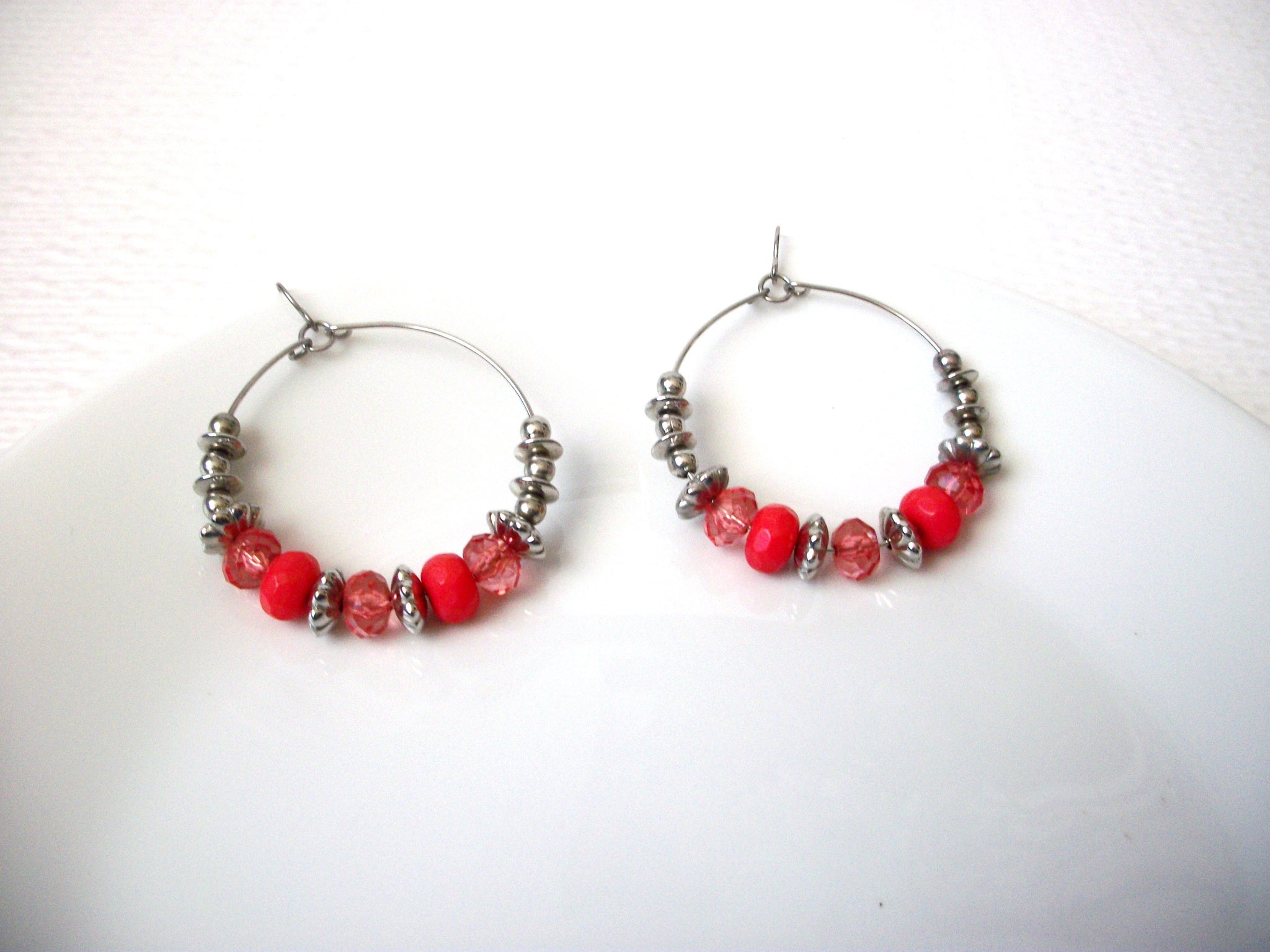 Vintage Silver Toned Dangle Earrings 111520