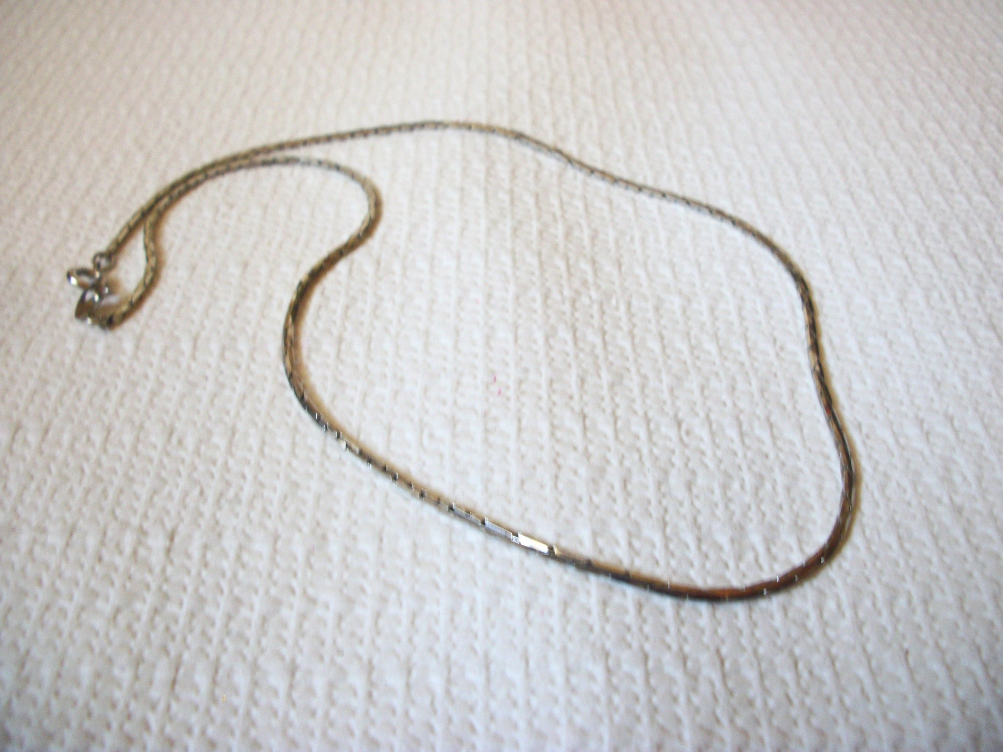Retro Thin Silver Necklace Chain 50720