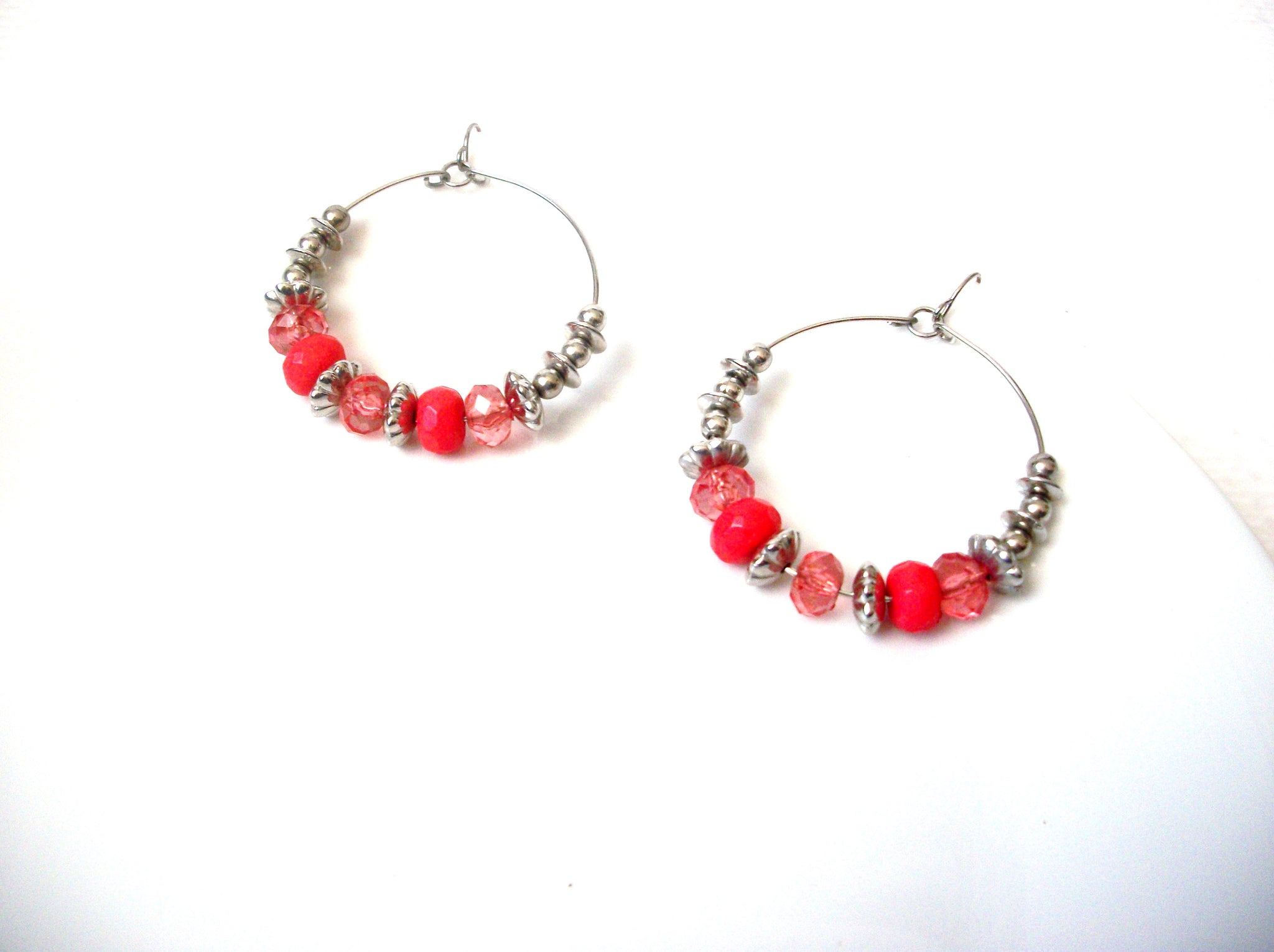 Vintage Silver Toned Dangle Earrings 111520