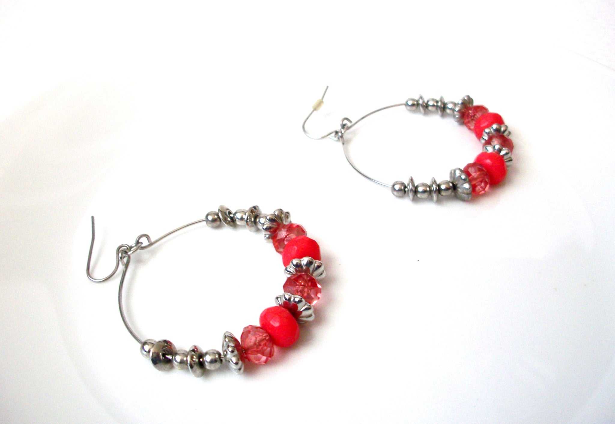 Vintage Silver Toned Dangle Earrings 111520