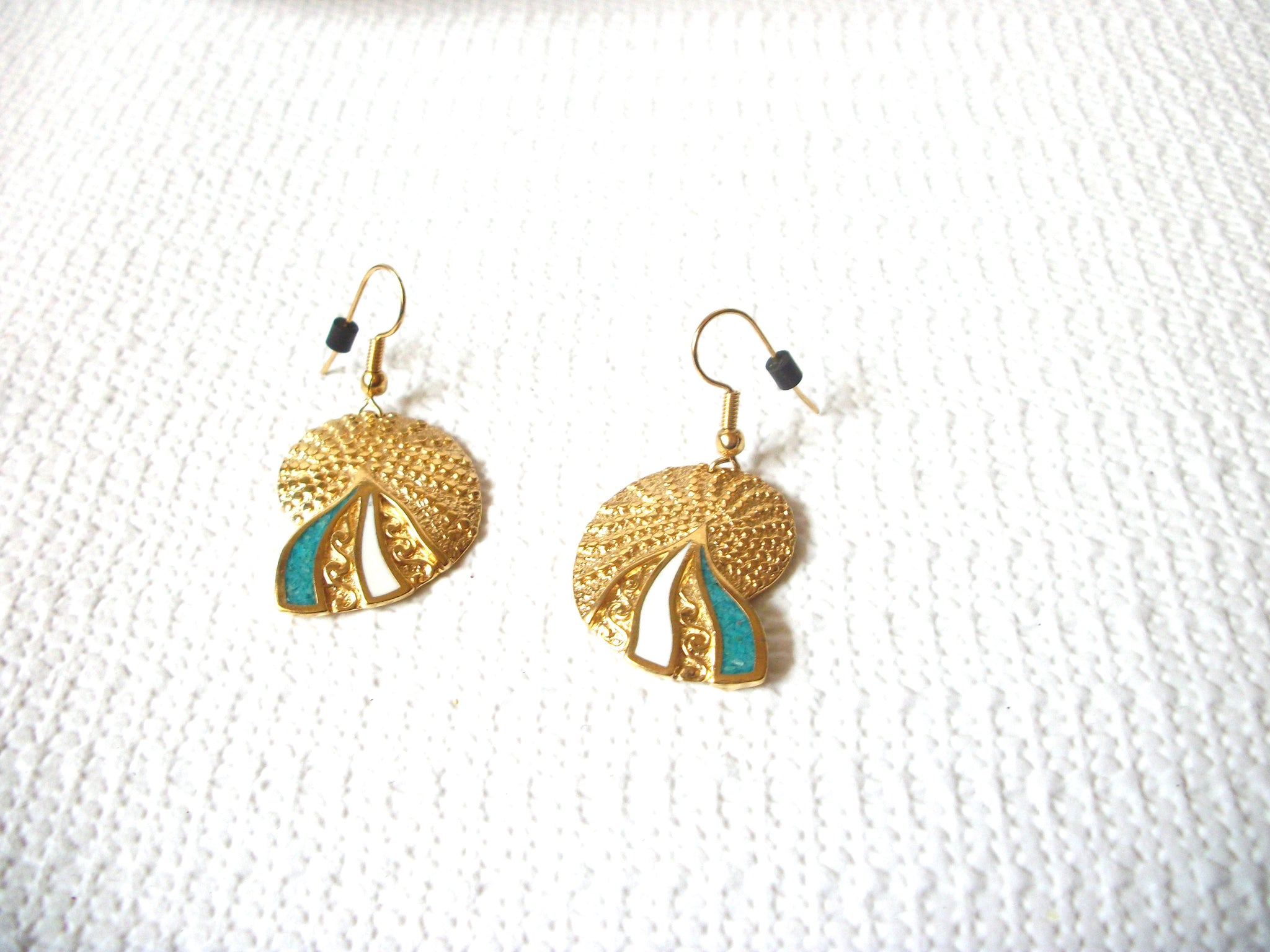 Vintage Sea Theme Earrings 71416