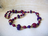 Retro Purple Fuchsia Necklace 50820