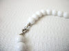 Retro White Black Necklace 83116
