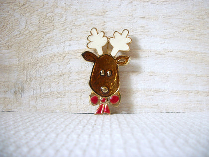 Vintage 1950s Reindeer Brooch 50820