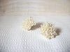 Vintage Big Faux Pearl Earrings 50820