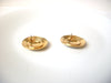 Retro Gold Blue Toned Earrings 111720