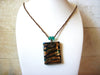 Dichroic Glass Necklace 51020