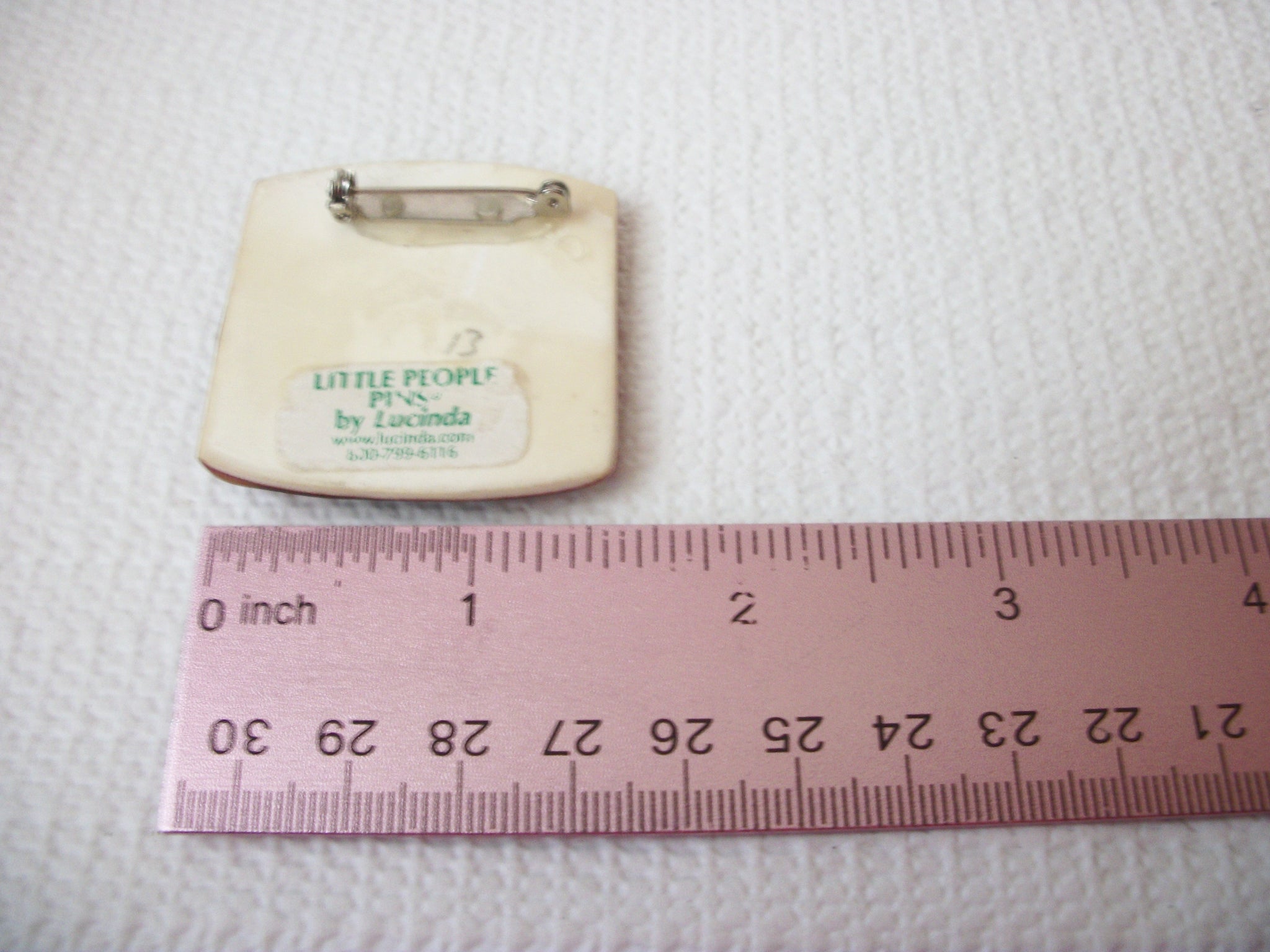 Lucinda Little People Pins, Playing Baseball Little People Pins 10416