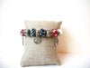 Retro Lamp Work Glass Charms Bracelet 111820