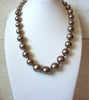 Vintage Dark Gold Necklace 51120