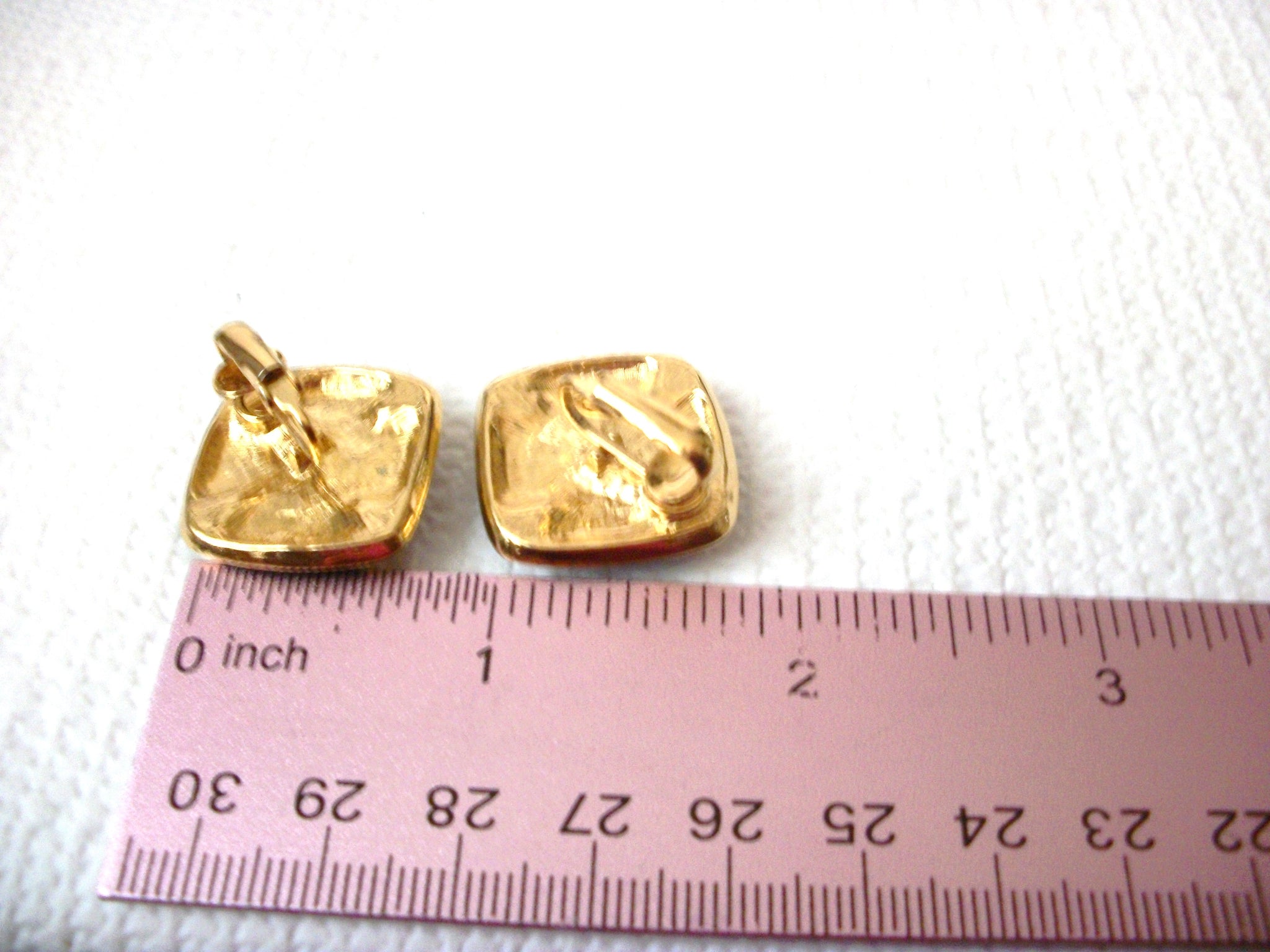 Retro Rhinestones Clip On Earrings 10416
