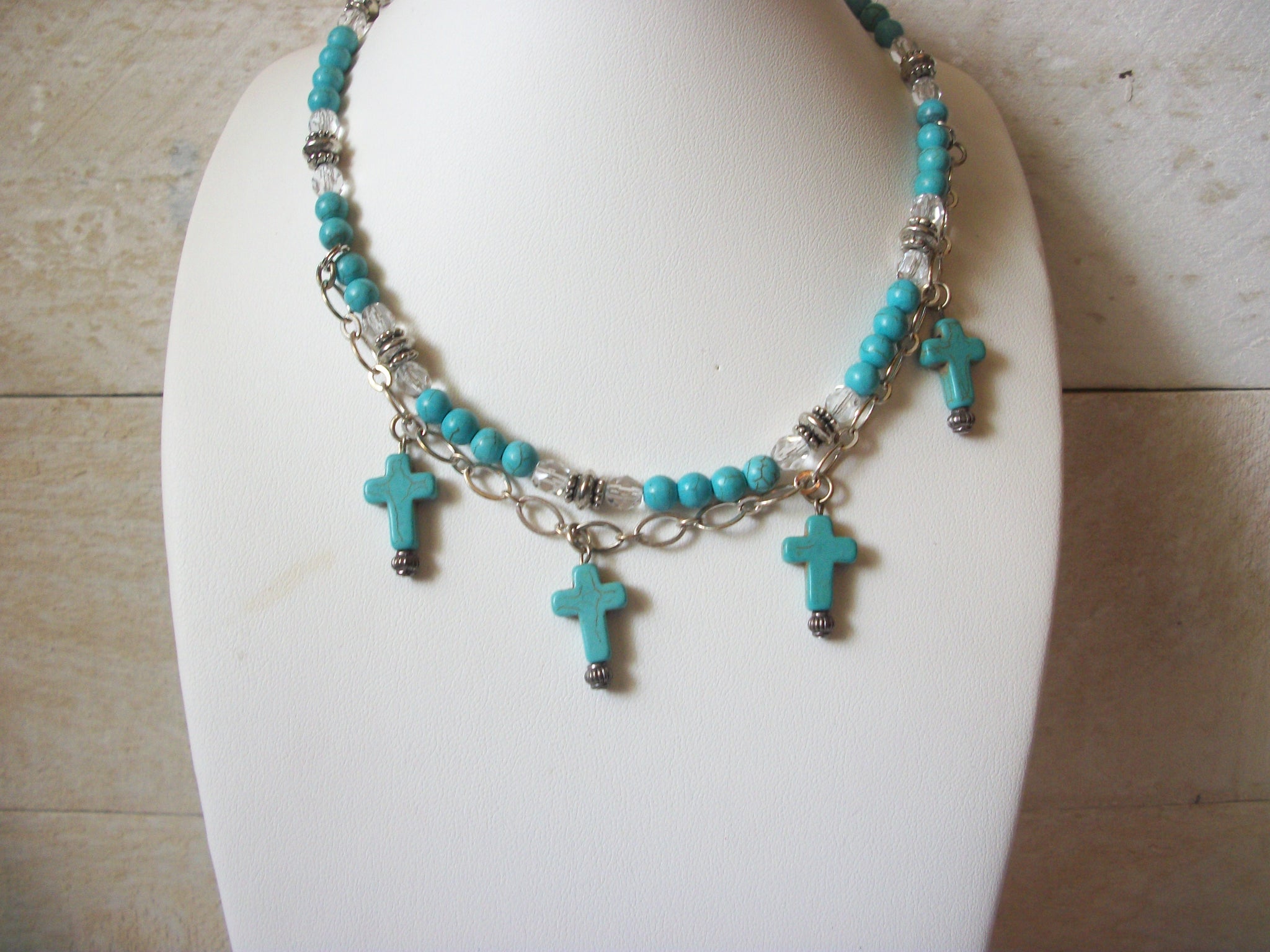 Southwestern Simulated Stones Necklace 51220
