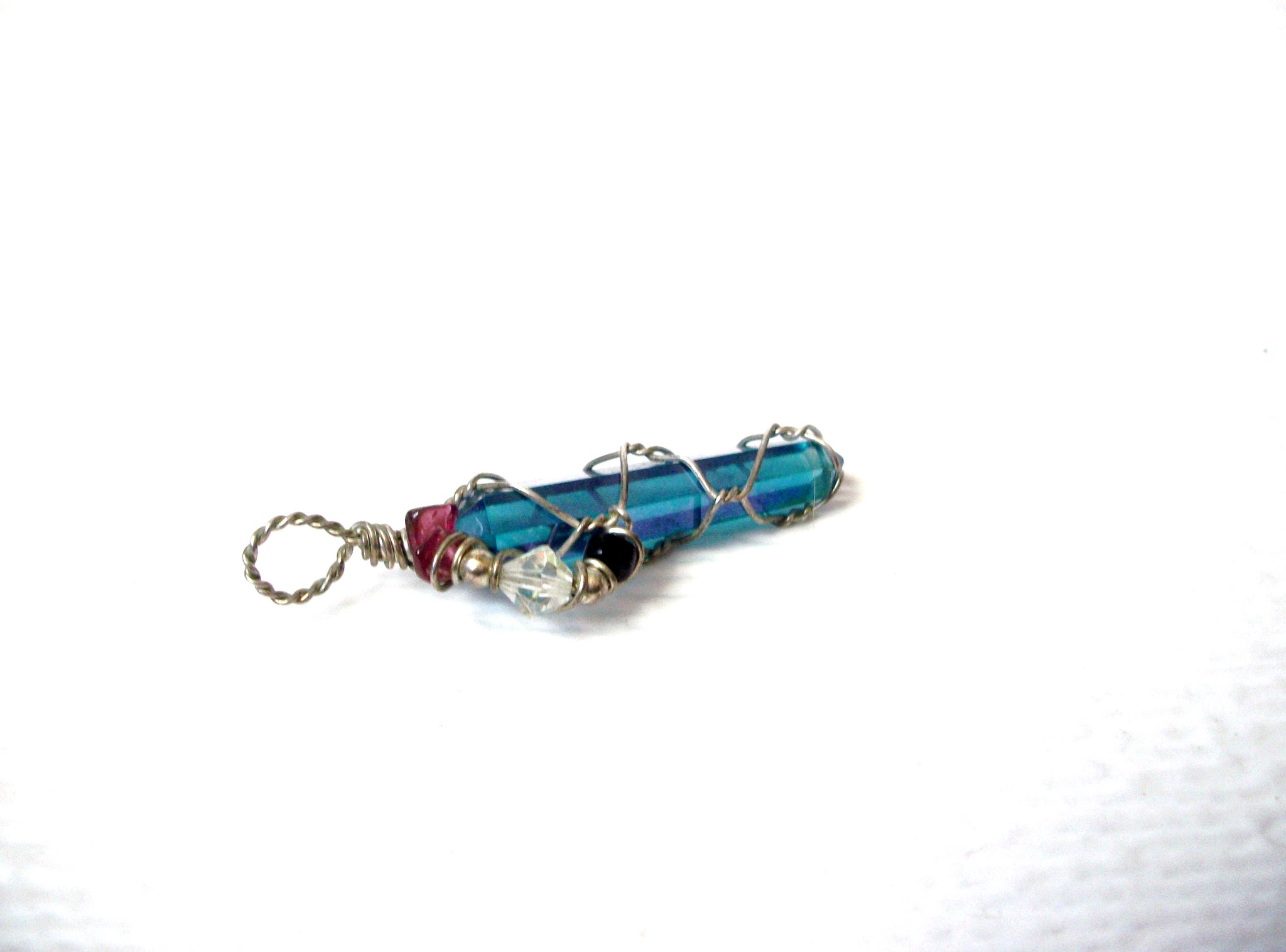 Retro Glass Wired Pendant 111920