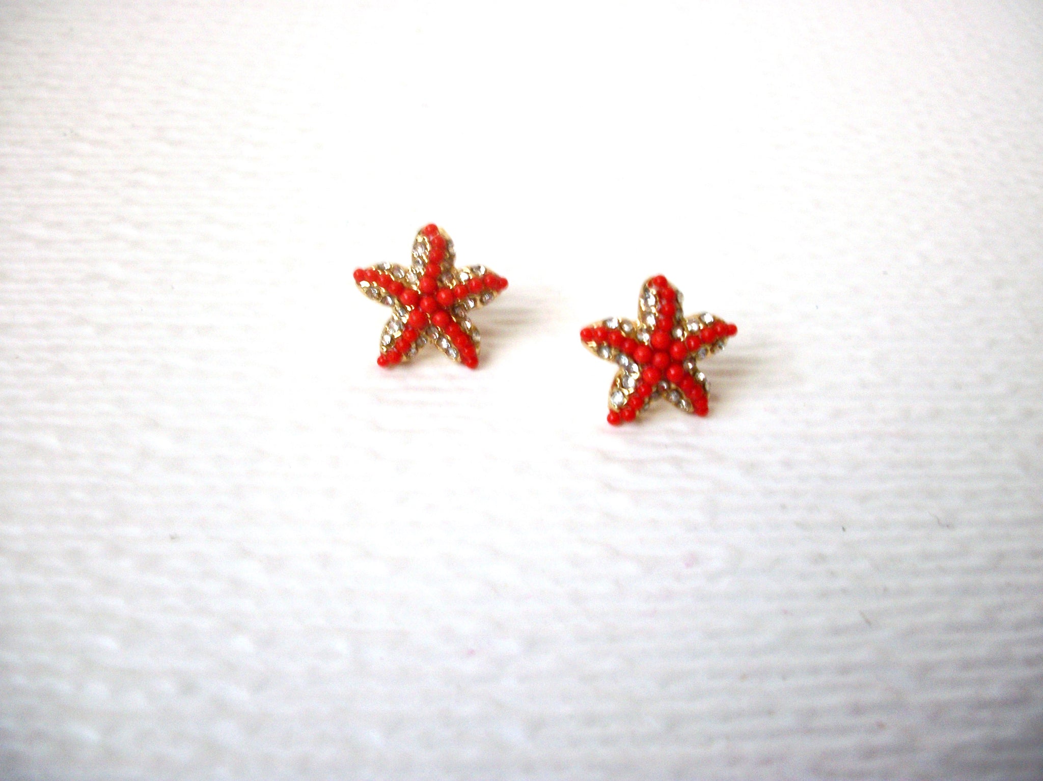 Retro Starfish Stud Earrings 111820