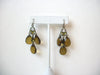 Retro Olive Dangle Earrings 111820